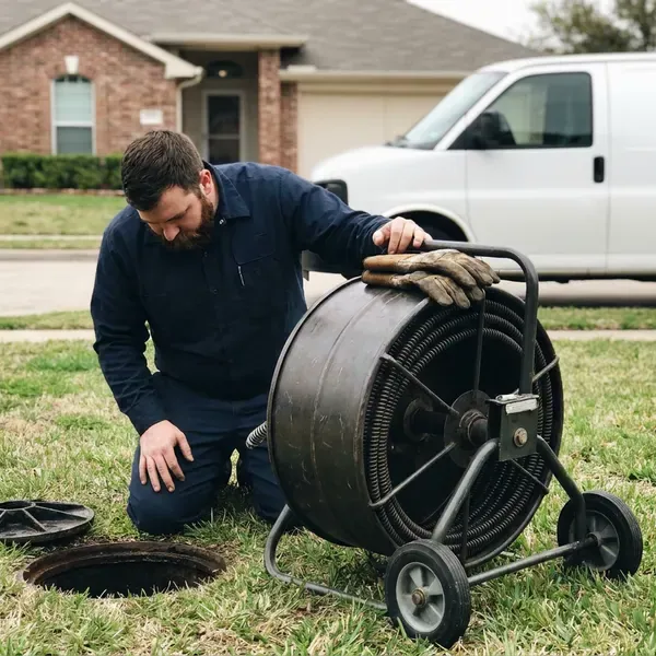 Professional clogged sewer line, Nashville, TN