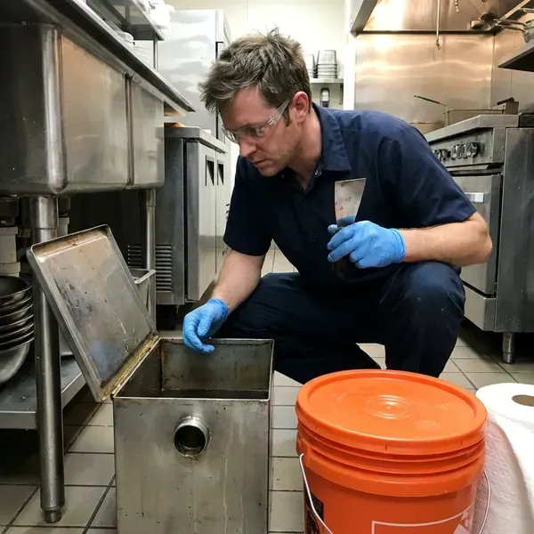 Local grease trap repair by BGV Plumbing, Collierville, TN