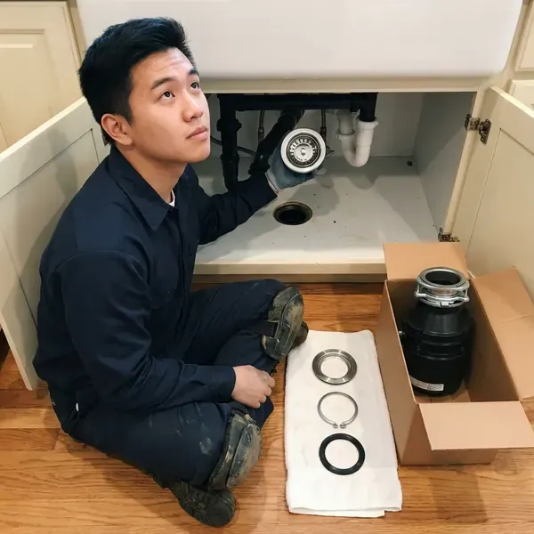 Local insinkerator installation by BGV Plumbing, Nashville, TN