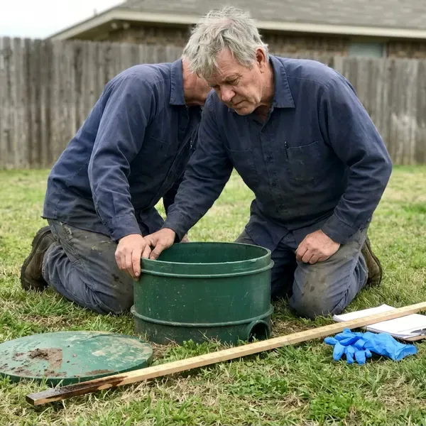 Local septic tank repair by BGV Plumbing, Spring Hill, TN