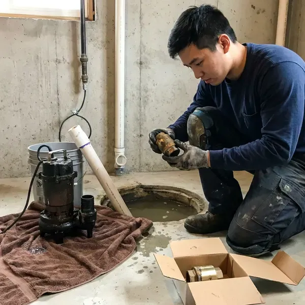 Local sump pump maintenance by BGV Plumbing, Nashville, TN
